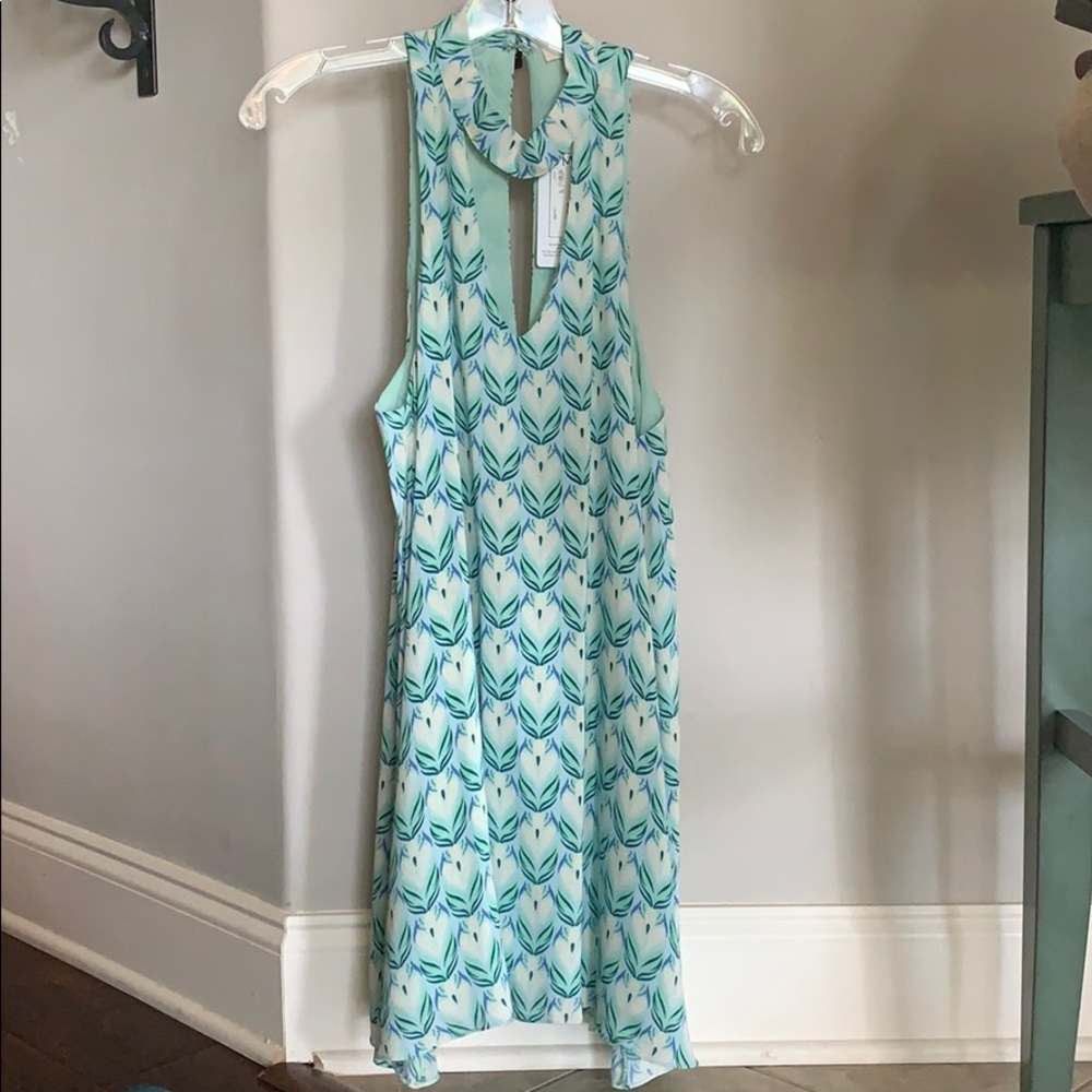 Olivaceous dress perfect for spring!